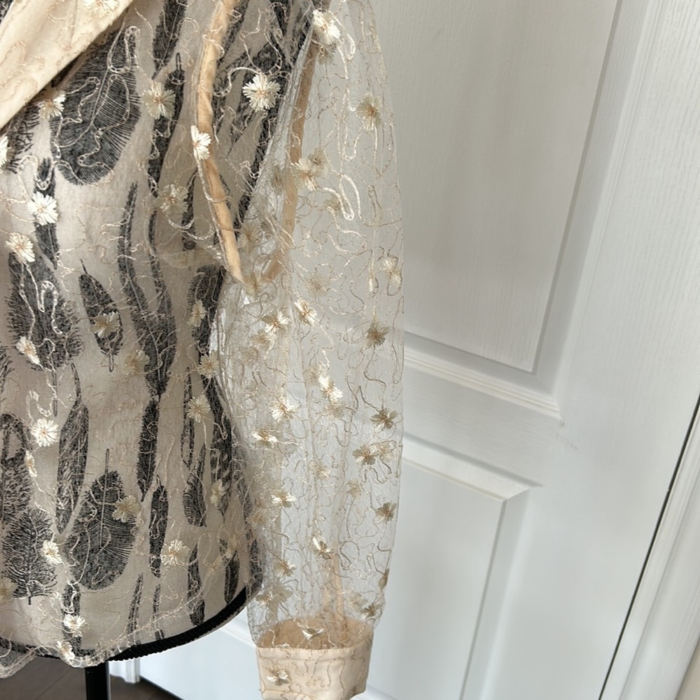 See through blouse - Picture 2 of 5